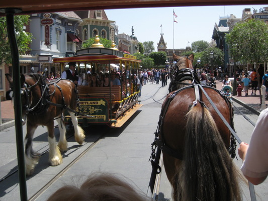 Main Street Vehicles at Disneyland
